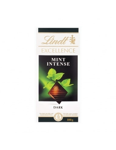 Lindt Excellence Mint Intense 100g x 10