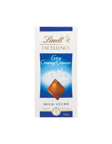 Lindt Excellence Extra Cream Milk 100g x 10