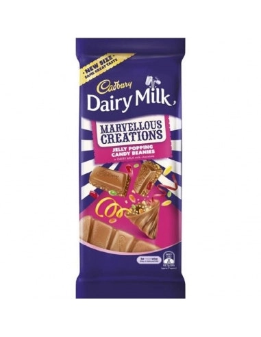 Cadbury Marvellous Creations Jelly Popping Candy 190g x 16