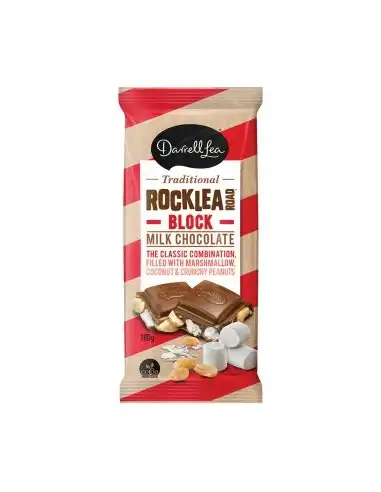 Darrell Lea Rocklea Road Block 180g x 12