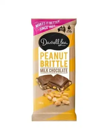 Darrell Lea Peanut Brittle 160gm x 17