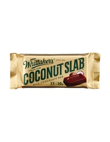 Whittaker's Coconut Slab 50g x 50