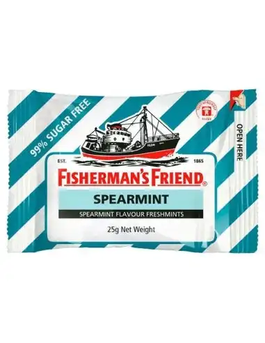 Fishermans Friend Spearmint Lozenges 25gm x 12