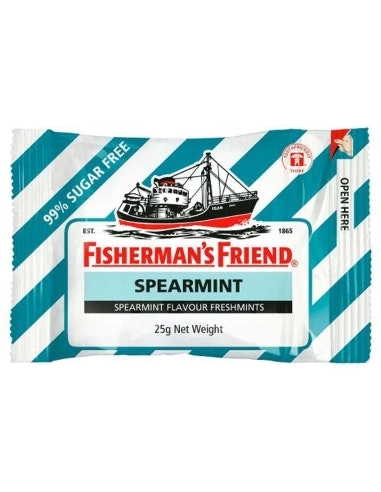 Fishermans Friend Spearmint Lozenges 25gm x 12