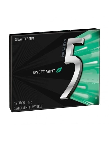 5gum Sweet Mint 12 Piece 32g x 10