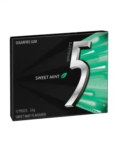 5gum Sweet Mint 12 Piece 32g x 10