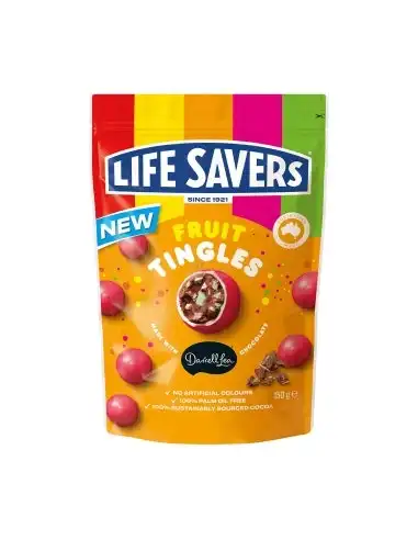 Lifesaver Fruit Tingles Ball 150g x 12