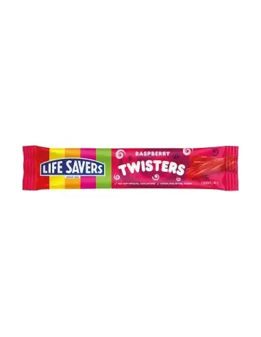Lifesavers Raspberry Twisters 40g x 24