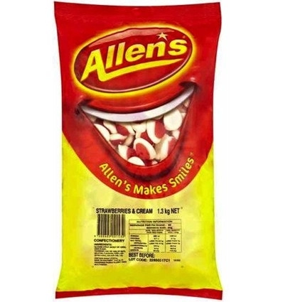 ALLENS Strawberry Cream 1.3kg x 1