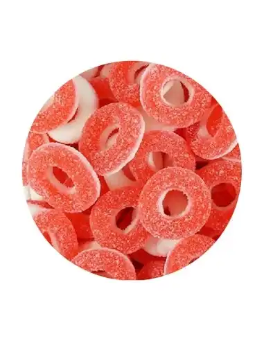 Lolliland Strawberry Rings 1kg x 1