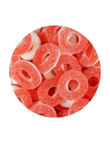 Lolliland Strawberry Rings 1kg x 1