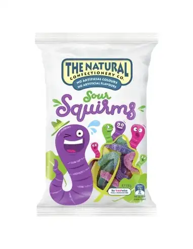 The Natural Confectionery Co. Squirms 180g x 12