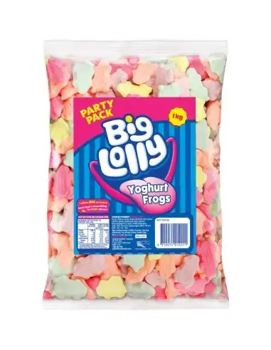 Big Lolly Yoghurt Frogs 1kg x 1