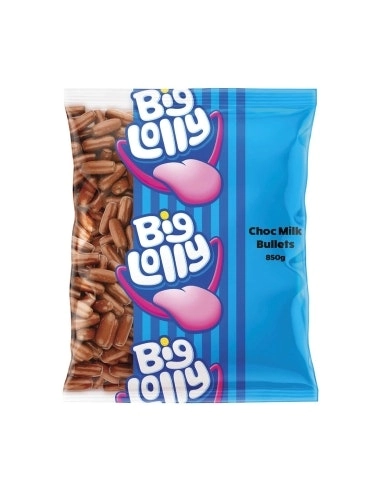 Big Lolly Choc Bullets Milk 850g x 1