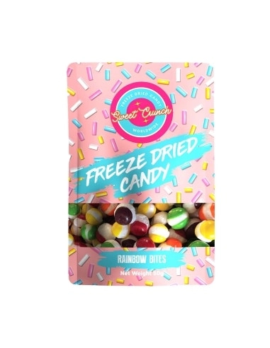 Sweet Crunch Freeze Dried Candy Rainbow Bites 50g x 10