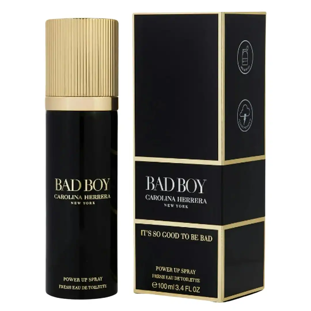 Bad Boy Power Up by Carolina Herrera Body Spray 100ml For Men