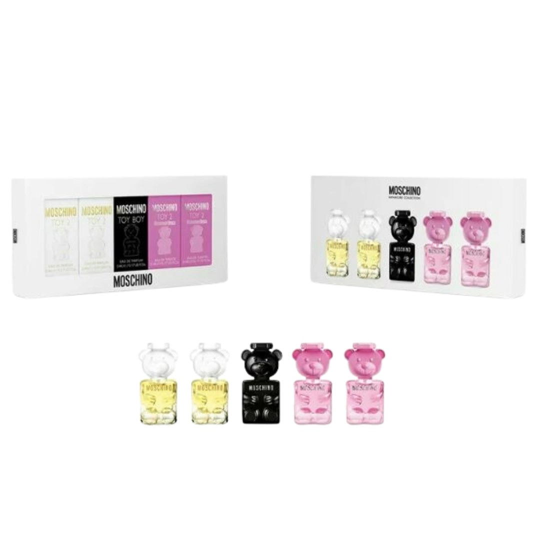 Miniature Collection by Moschino 5 Piece Set For Unisex