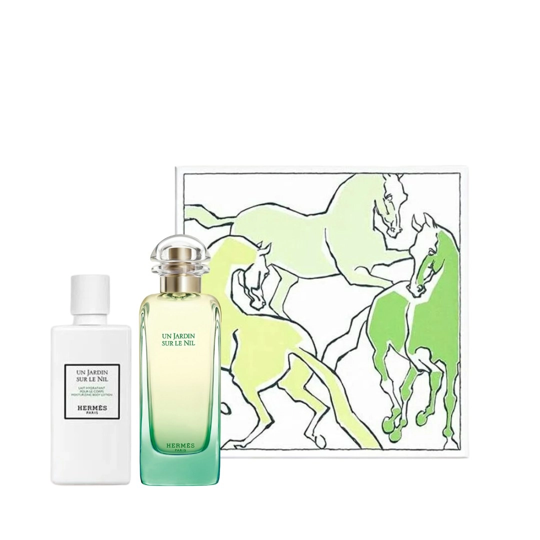 Un Jardin Sur Le Nil by Hermes 2 Piece Set For Unisex