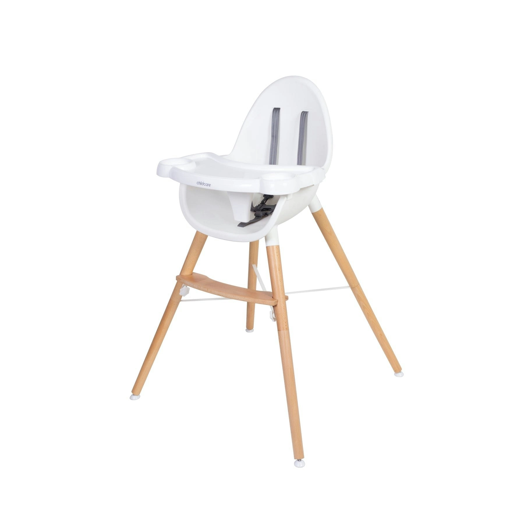 Childcare Modern Eve High Chair Adjustable Feeding Infant Toddler - Natural