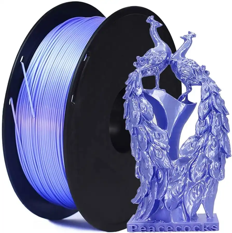 3D Printer Filament Silk 1KG - Purple