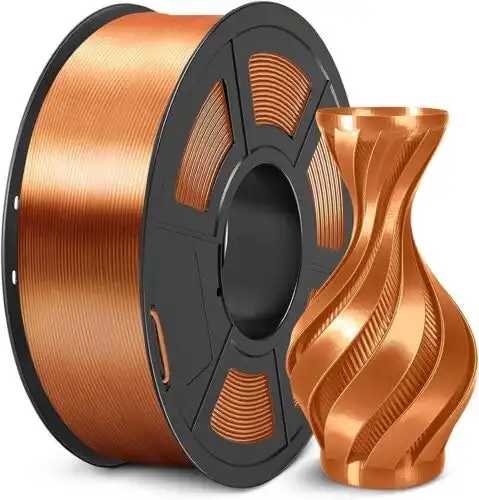 3D Printer Filament Silk 1KG - Brown