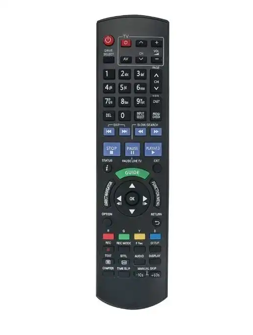 N2QAYB001077 Remote Control Compatible Panasonic DMR-HWT260GN DMR-PWT560GN