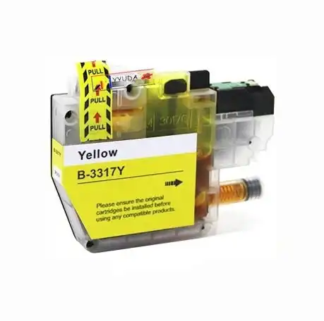 Compatible Brother LC-3317 Yellow Ink Cartridge - 550 pages