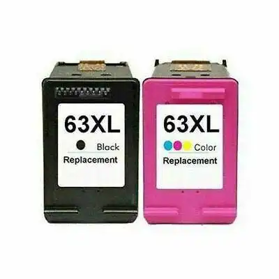 Black / TriColour 63 XL 63XL Ink Cartridges for HP 2130 2131 3630 3632 3830 4650