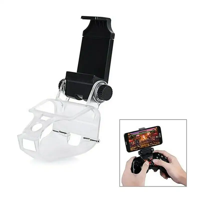 Android Mobile Phone iPhone Clip Clamp Holder Compatible For PS4 Playstation 4 Controller