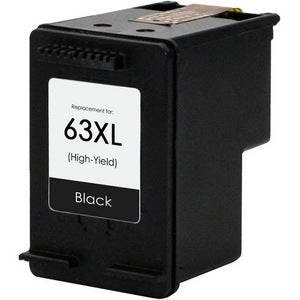 HP 63XL Compatible Black High Yield Inkjet Cartridge