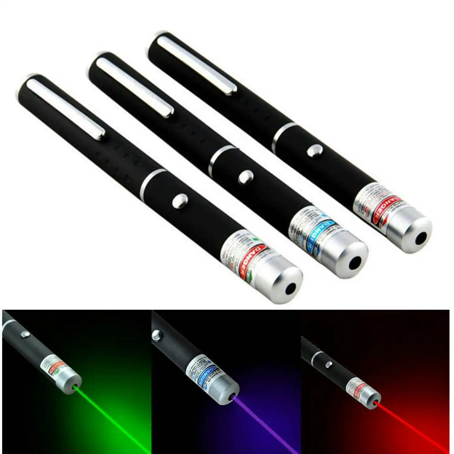 LASER POINTER Blue OR Green LAZER Beam Presentation