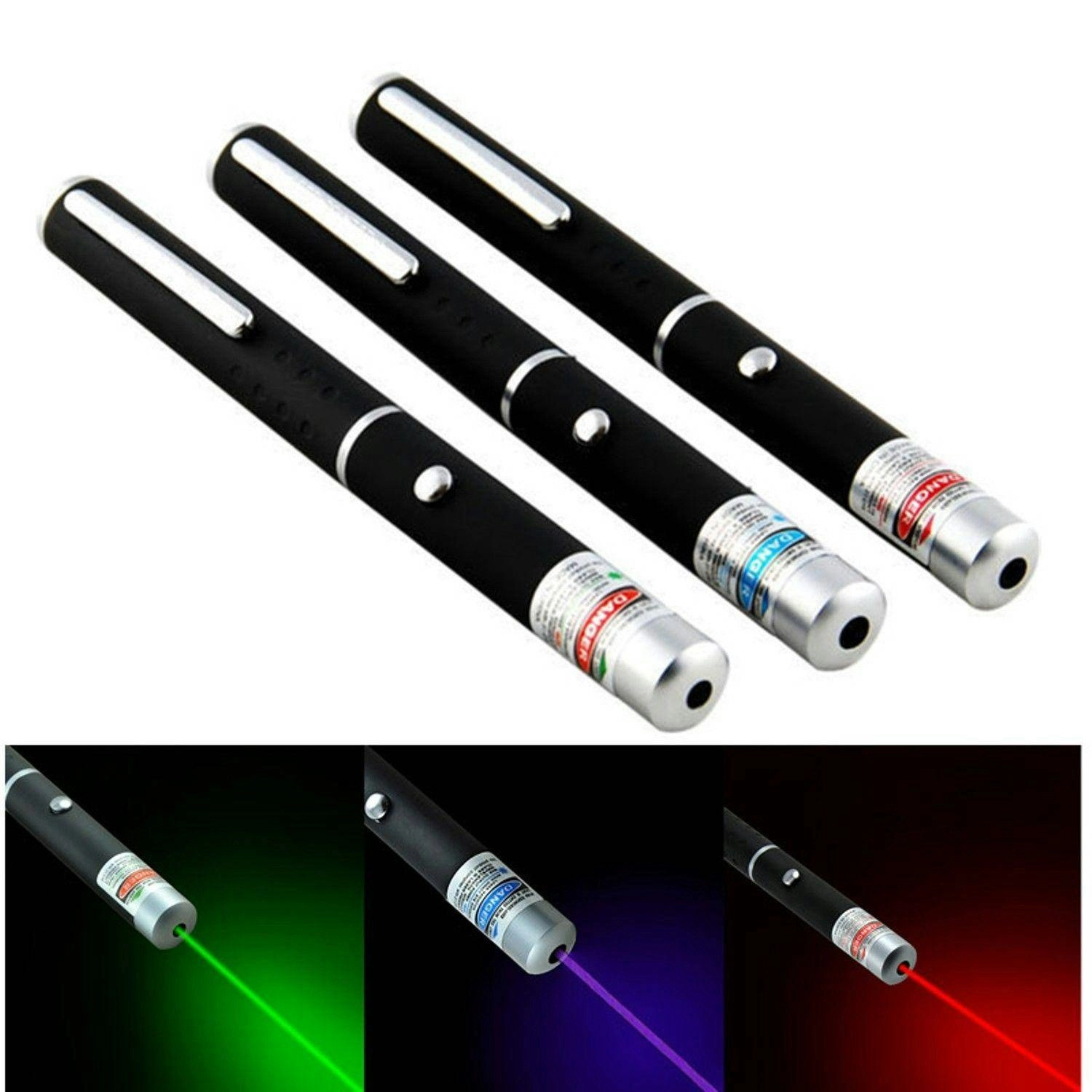 LASER POINTER Blue OR Green LAZER Beam Presentation