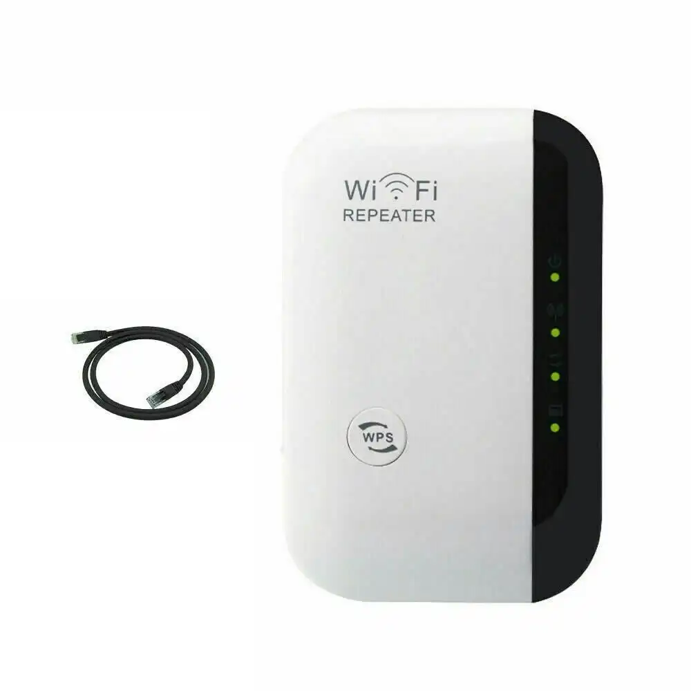 300Mbps Wifi Extender Repeater Range Booster AP Router AU Wireless-N 802.11