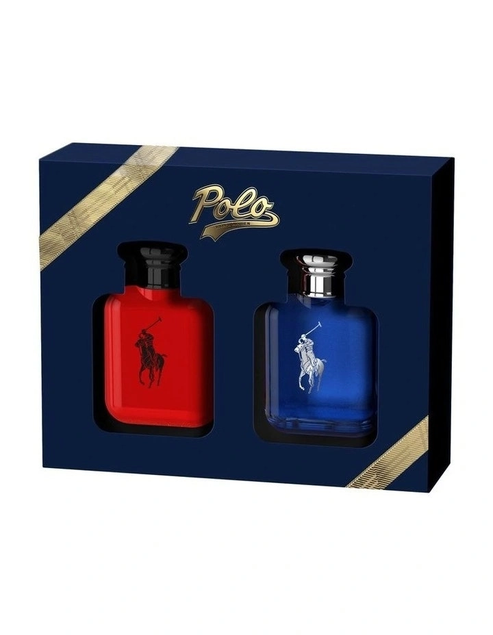 Ralph Lauren World Of Polo Red & Blue EDT 15ml 2 Piece Gift Set