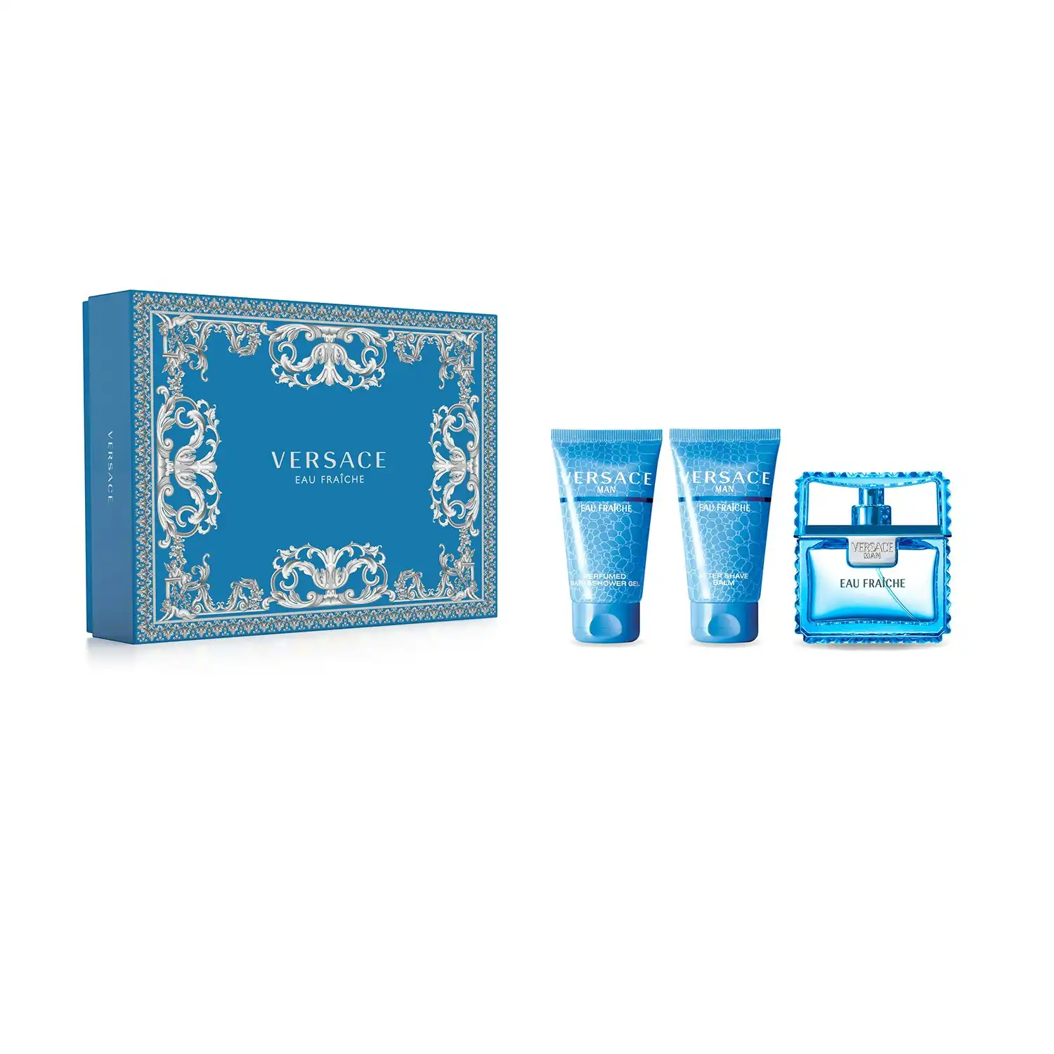 Versace Eau Fraiche 50ml 3 Piece Gift Set