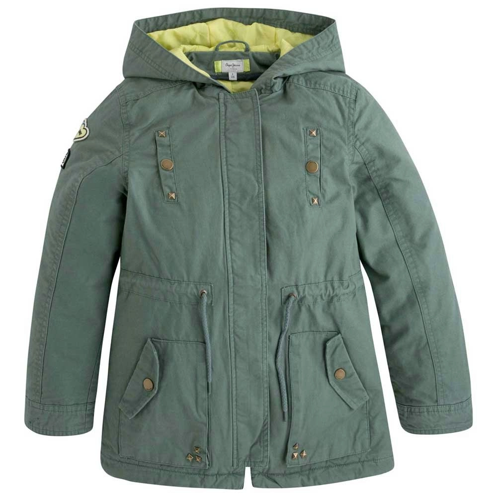 Pepe Kids Pepe Jeans Girls Jazz Jr Coat Leaf Green