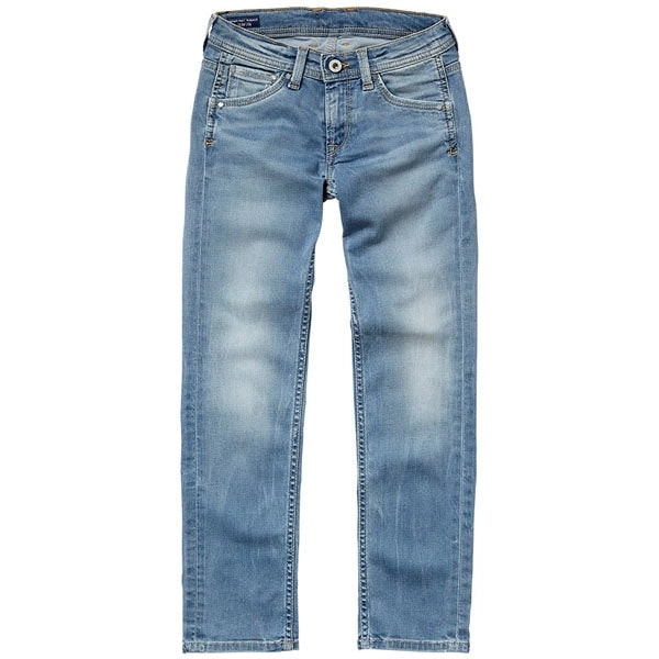 Pepe Kids Pepe Jeans Boys Cashed Jeans Light Wash Blue