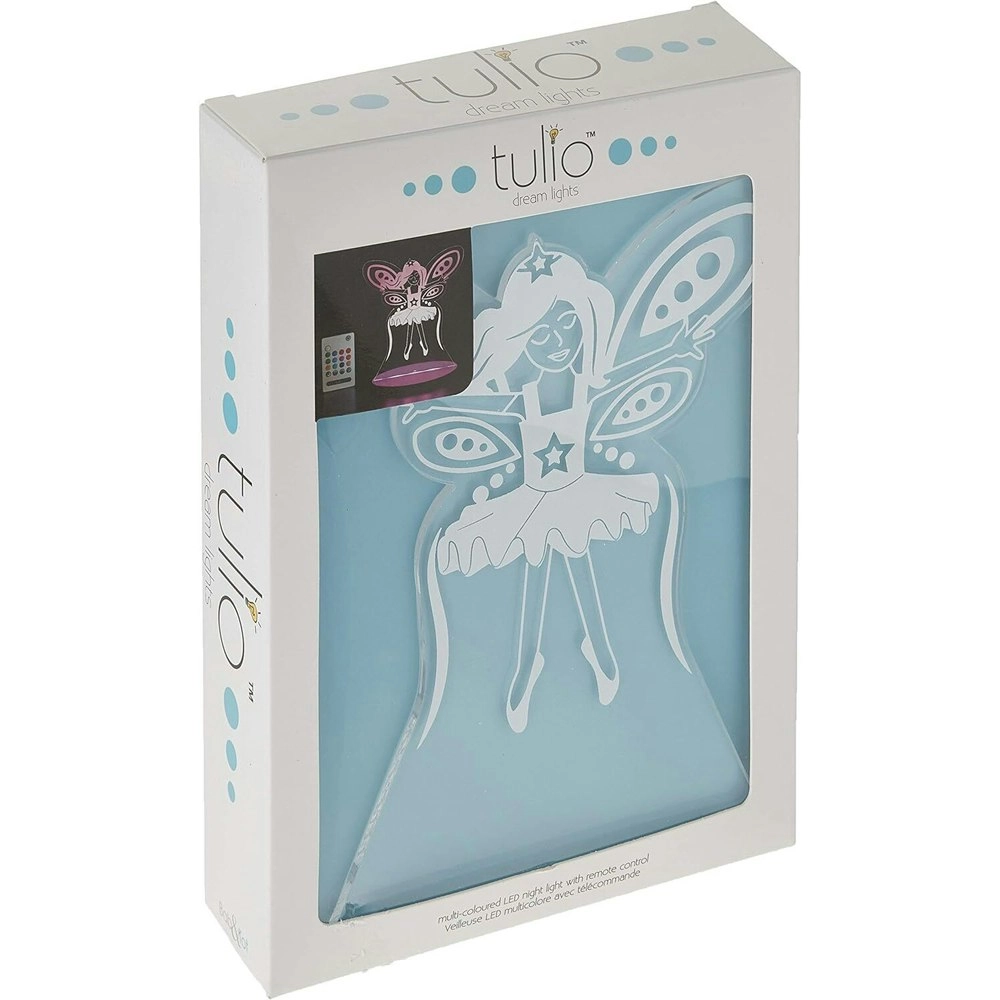 Tulio Dream Lights LED Night Lamp w/Remote Kids Bedroom 26.5cm Fairy Princess