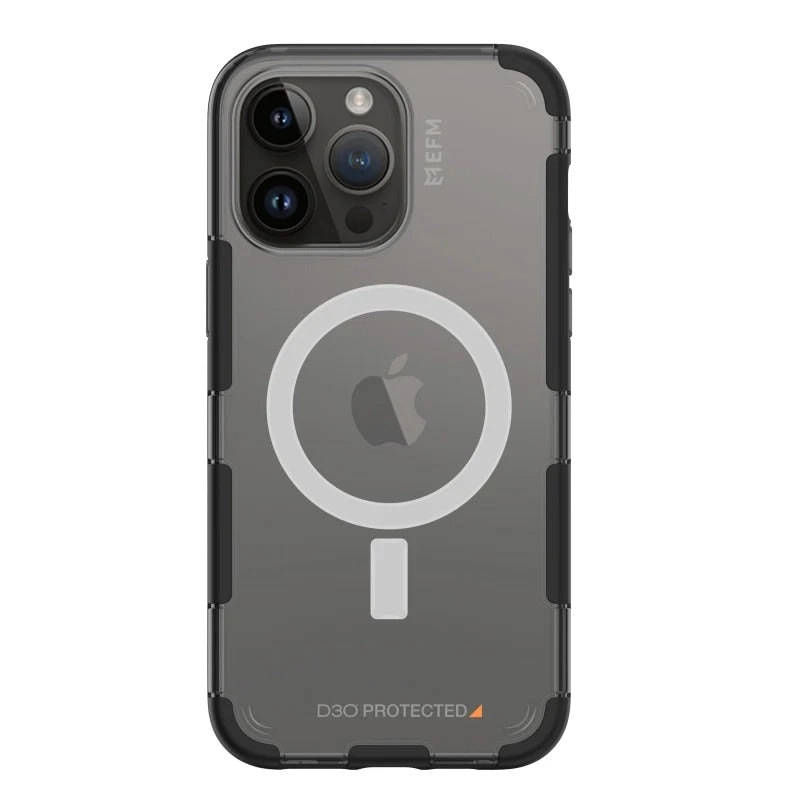 EFM Cayman Case Armour with MagSafe D3O 5G Signal Plus for iPhone 14 Pro (6.1") - Carbon