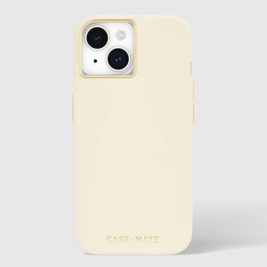 Case-Mate Silicone MagSafe Case For iPhone 15 - Beige