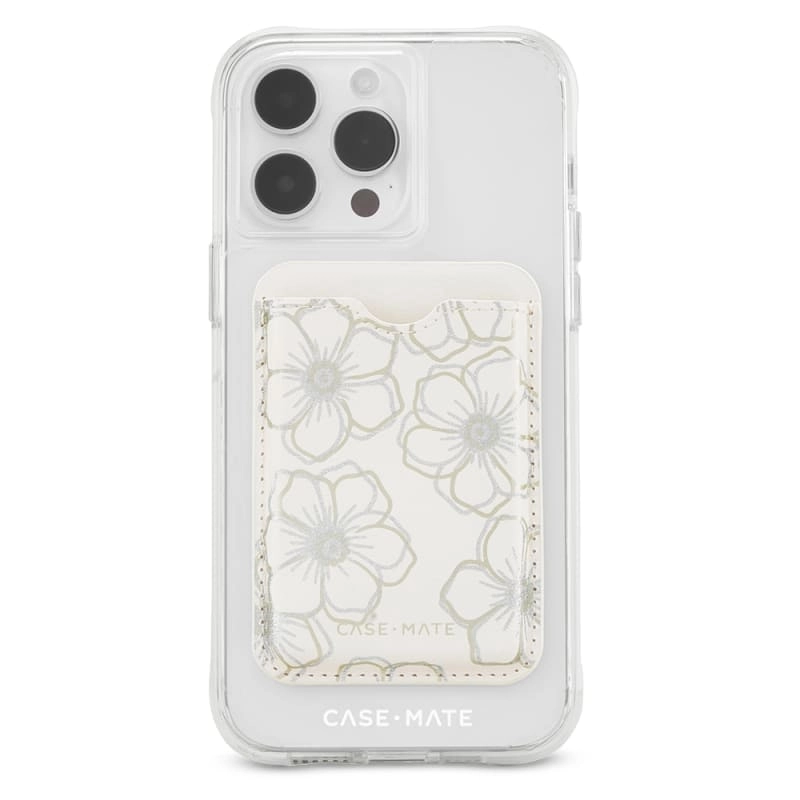 Case-Mate Magnetic Card Holder For MagSafe - Floral Gems