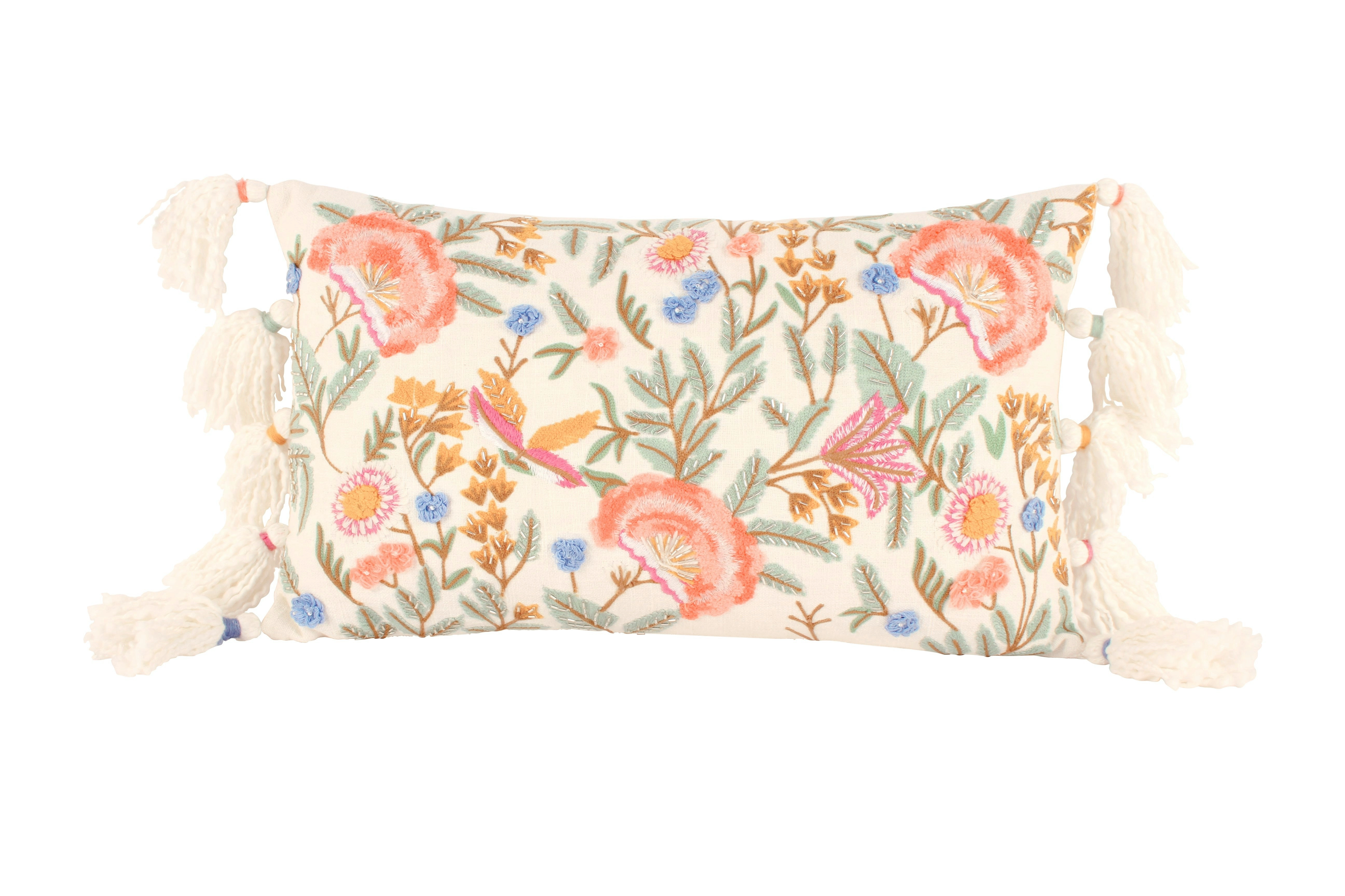 Floral Print Cushion 50X30