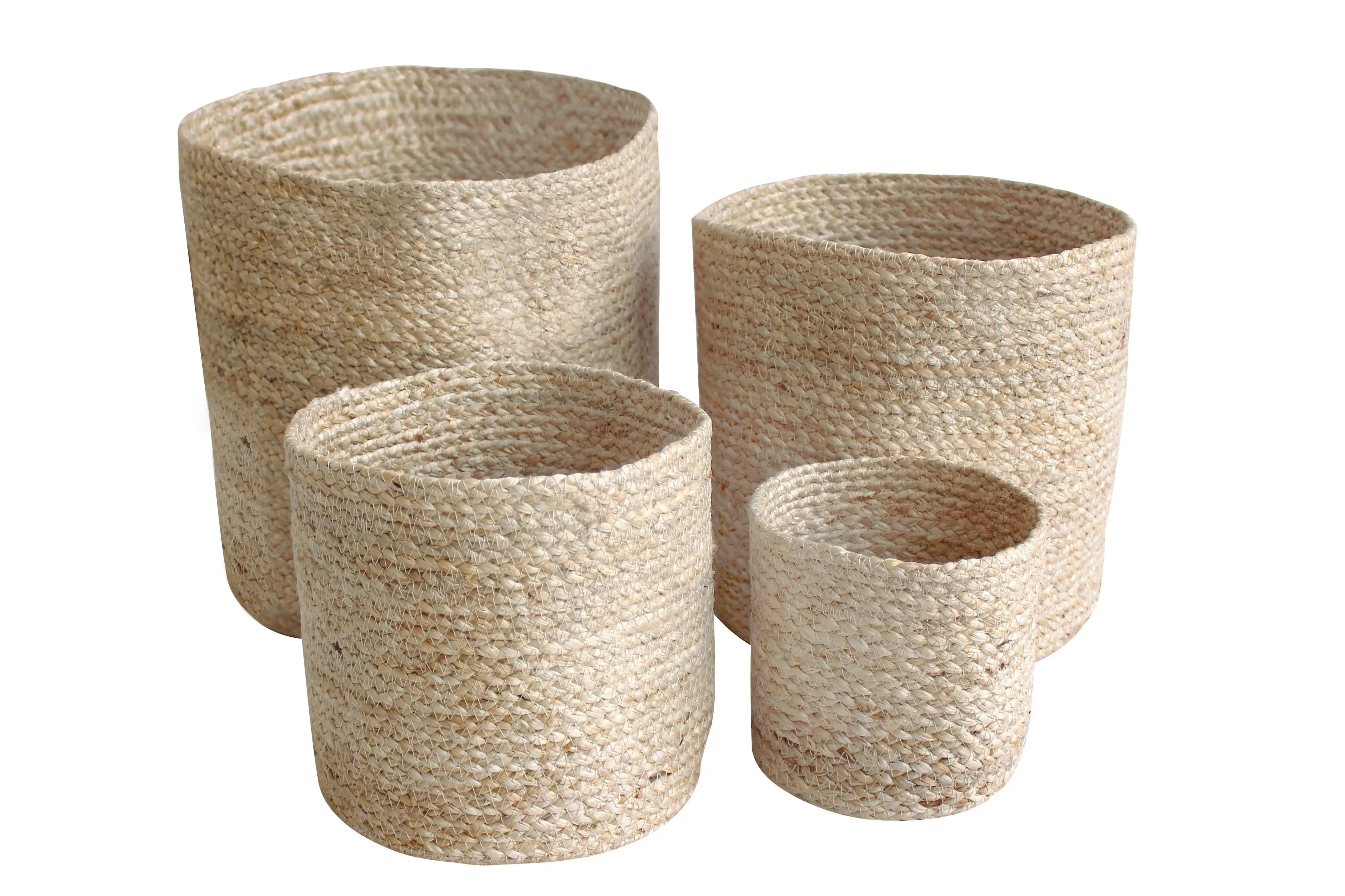 Peta Set Of 4 Jute Baskets