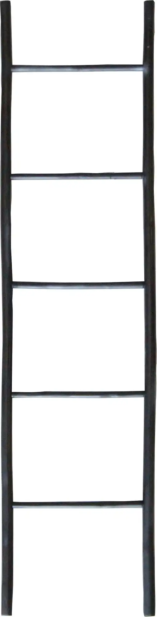 Bukit Bamboo Display Ladder Black 180 x 46cm