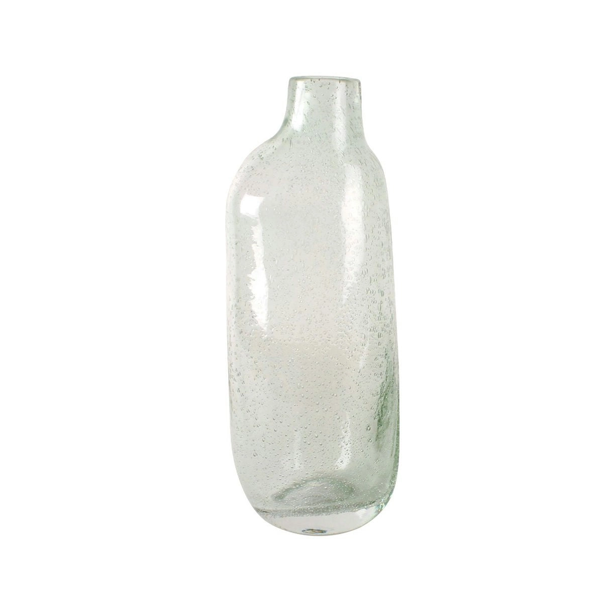 Idan Hand Blown Glass Bottle Vase 27 x 11 x 4cm