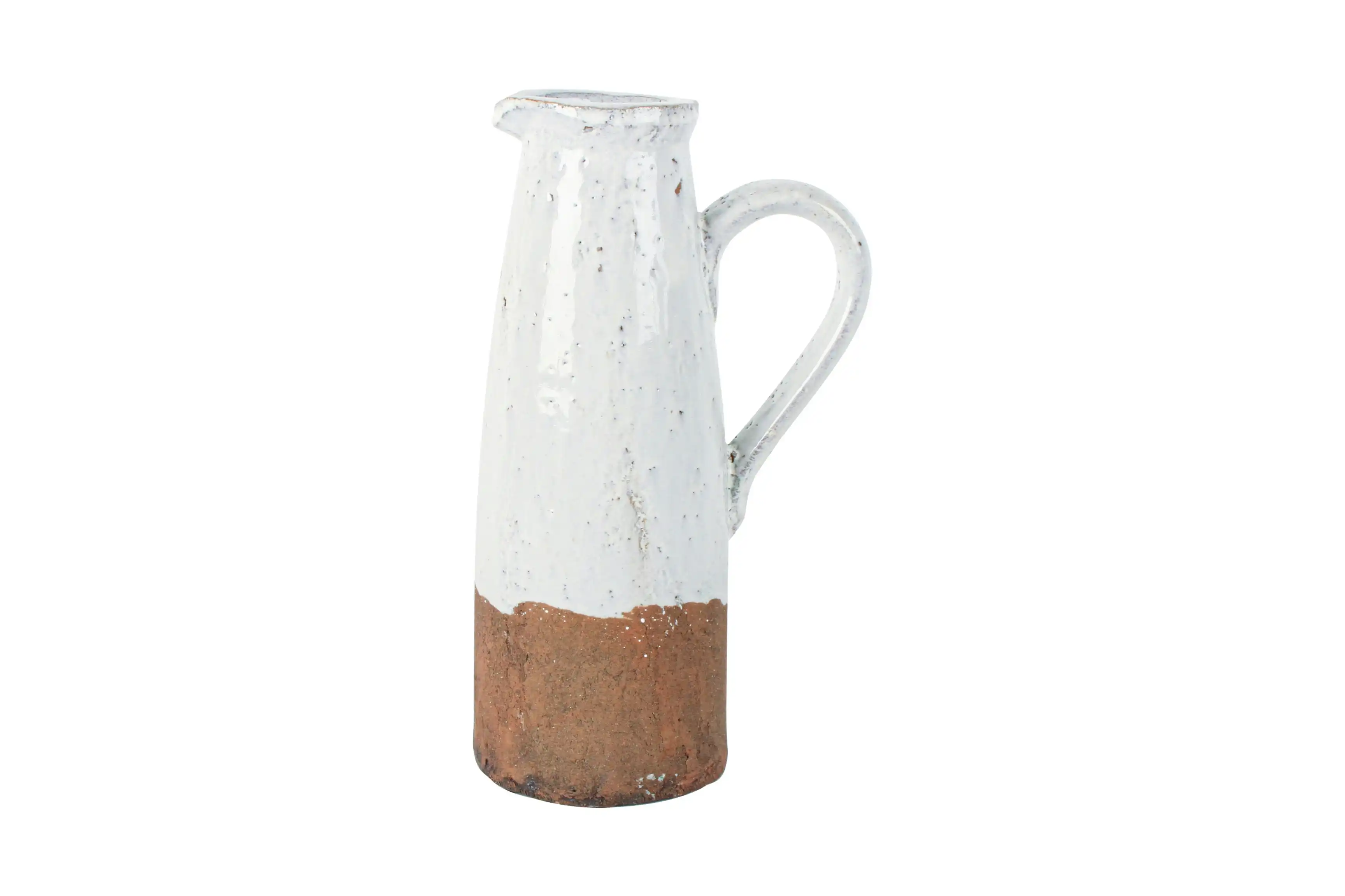 Zafer Terracotta Jug Vase 28 x 17 x 12cm