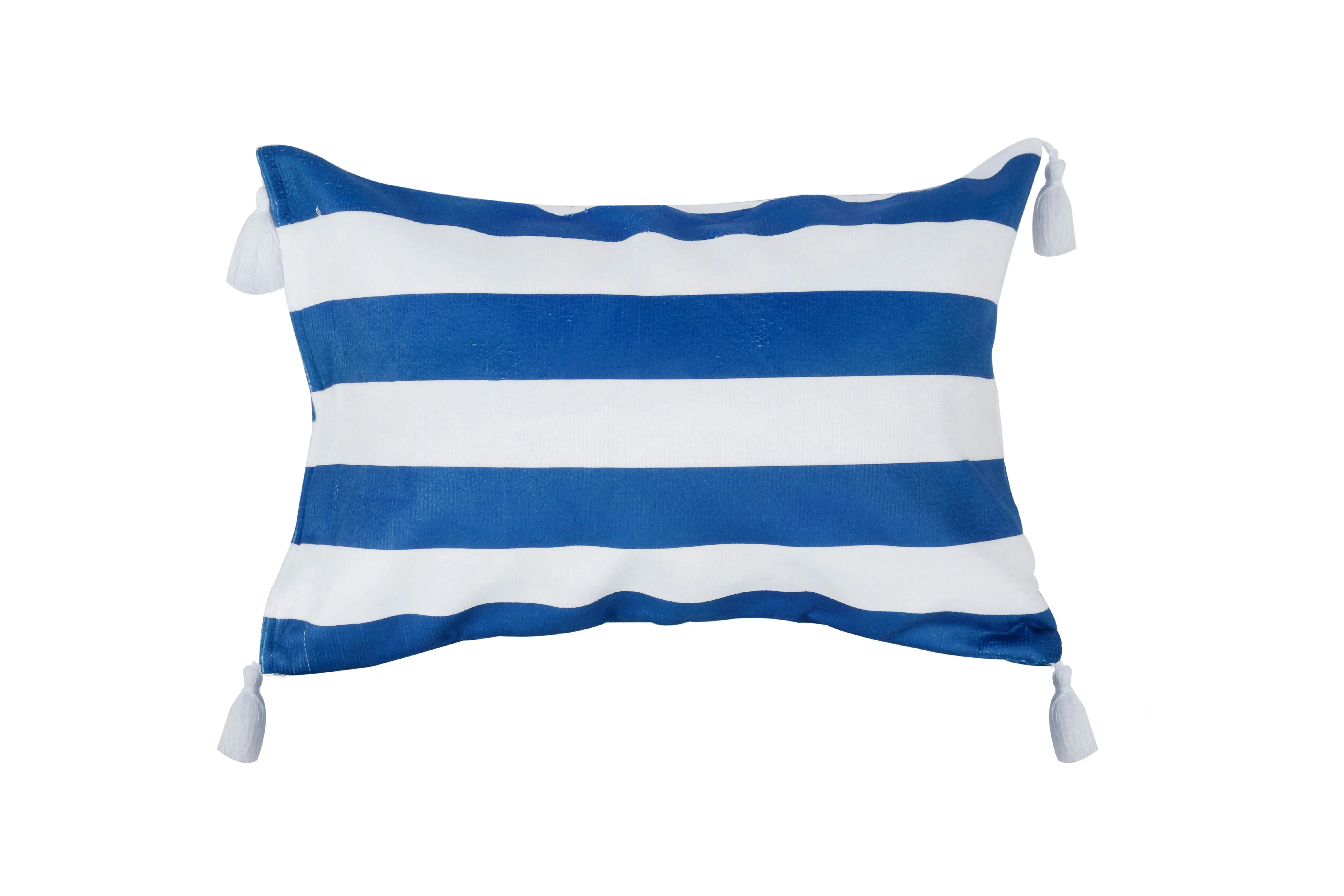 Inflatable Beach Pillow 42 x 29.5cm - Hamptons Navy