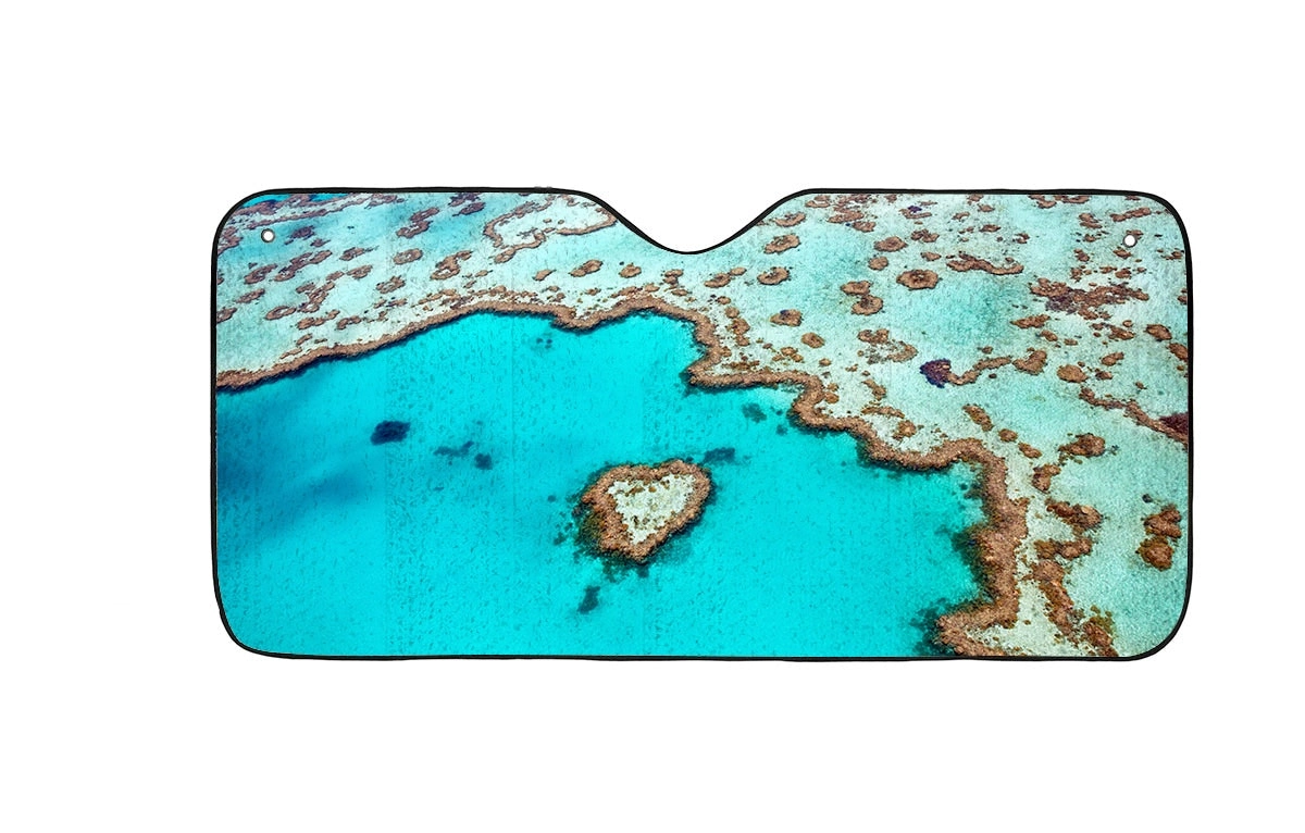 Great Barrier Reef Car Sun Shade