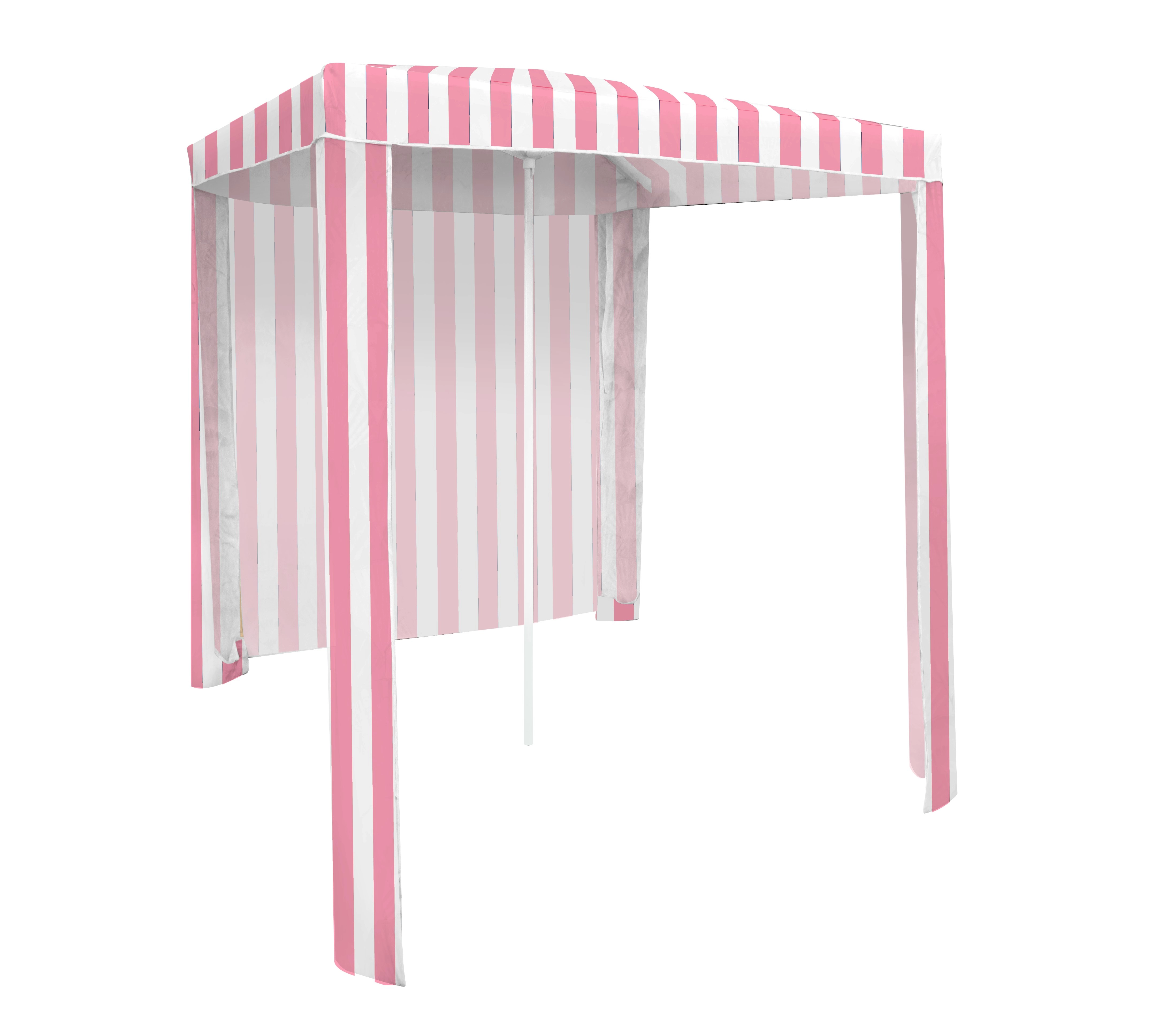 Beach Cabana - Pink Stripe