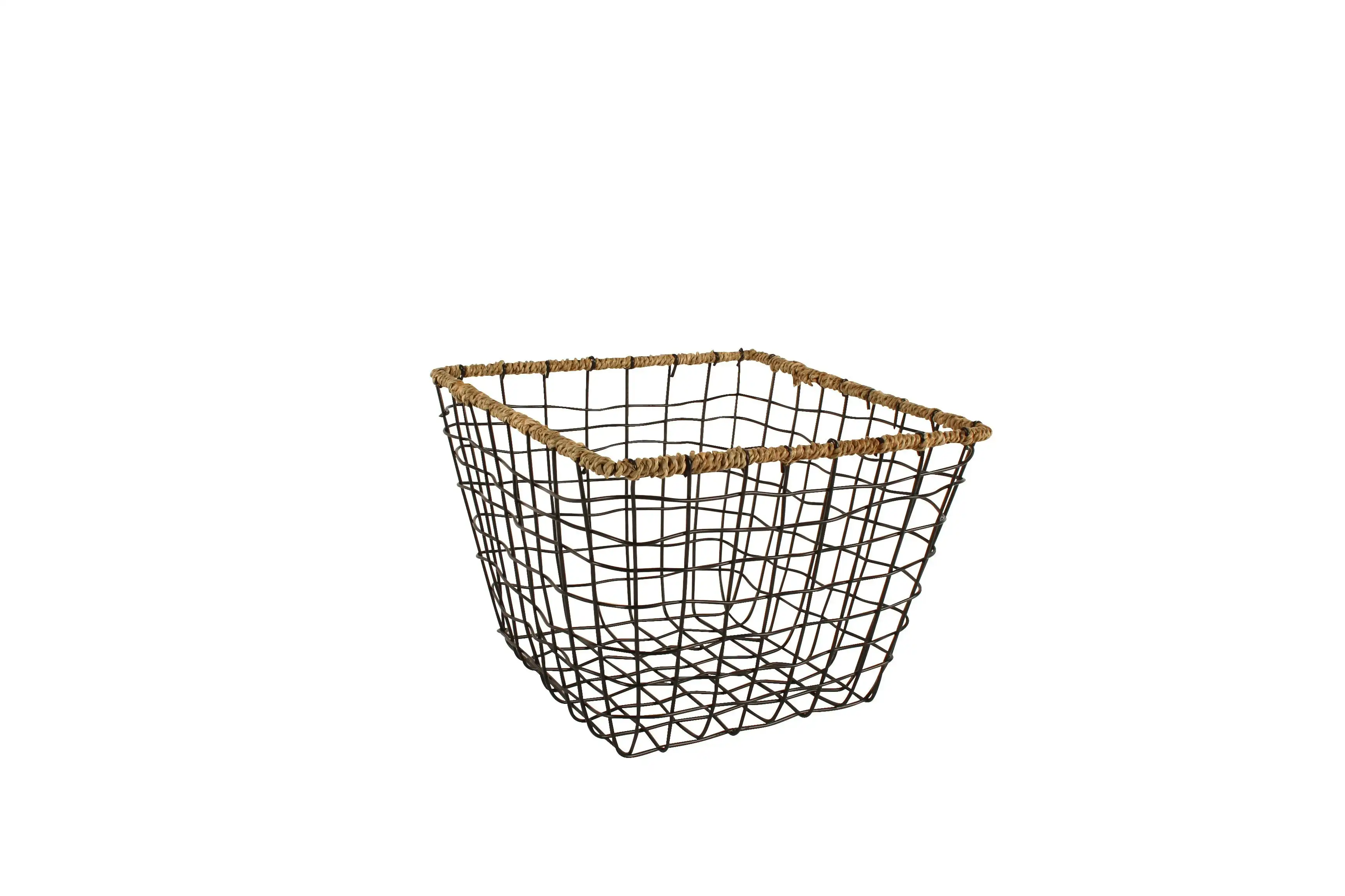 Brantly Metal Storage Basket 25 x 25 x 18 cm